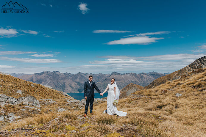 Lake Isobel Wedding in Queenstown, alpine lake wedding in NZ, New Zealand wedding packages