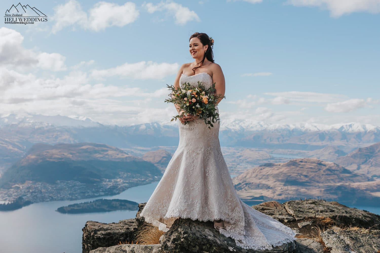Winter Wedding in New Zealand, Queenstown mountain wedding packages