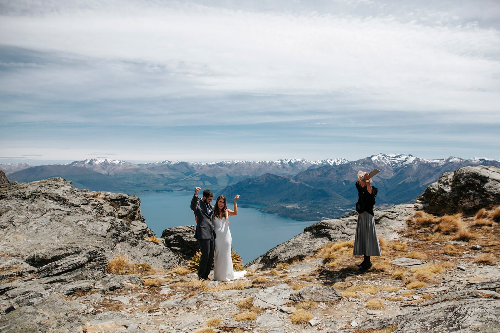 Wedding on The Ledge in Queenstown