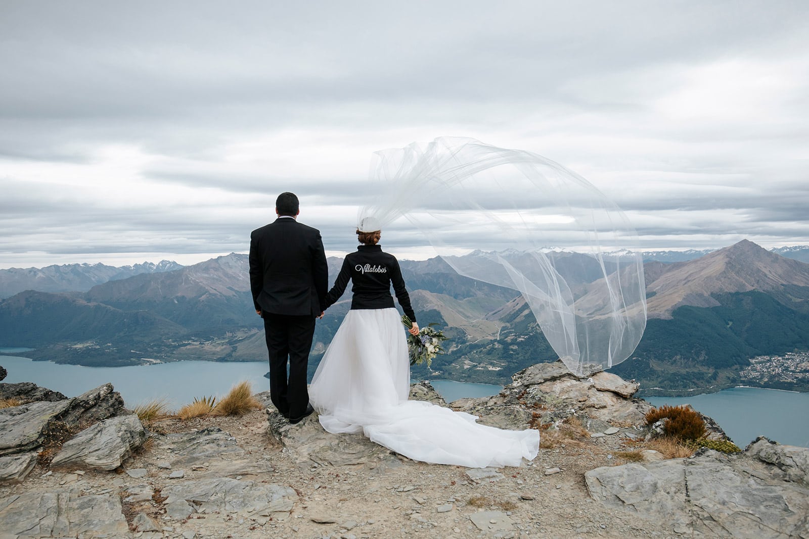 Queenstown Helicopter Wedding on The Ledge