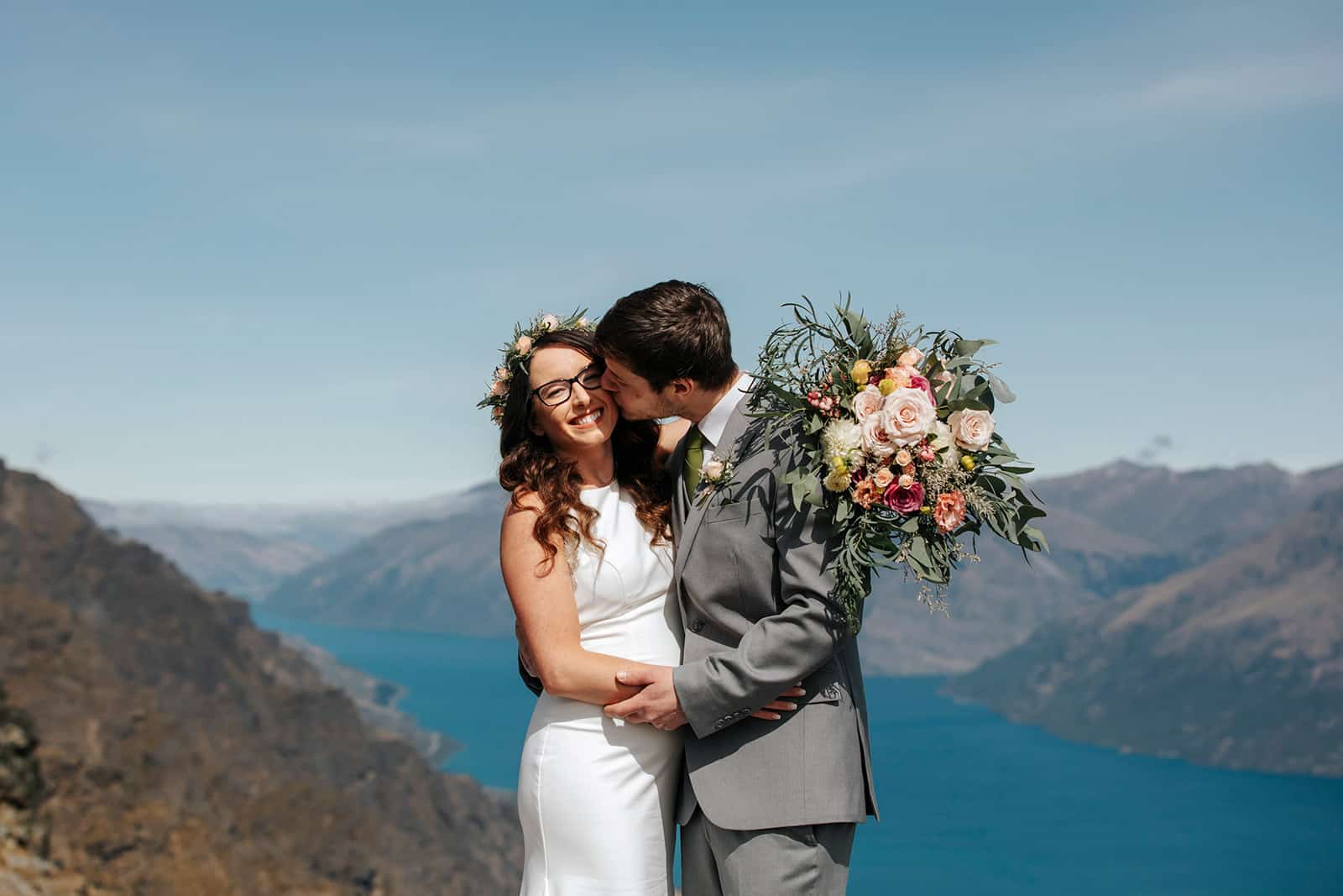 Queenstown Heli Elopement Wedding New Zealand