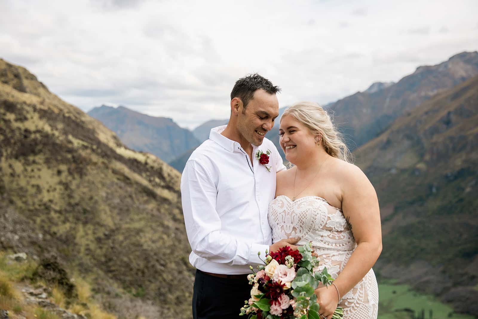 Autumn Heli Wedding in New Zealand