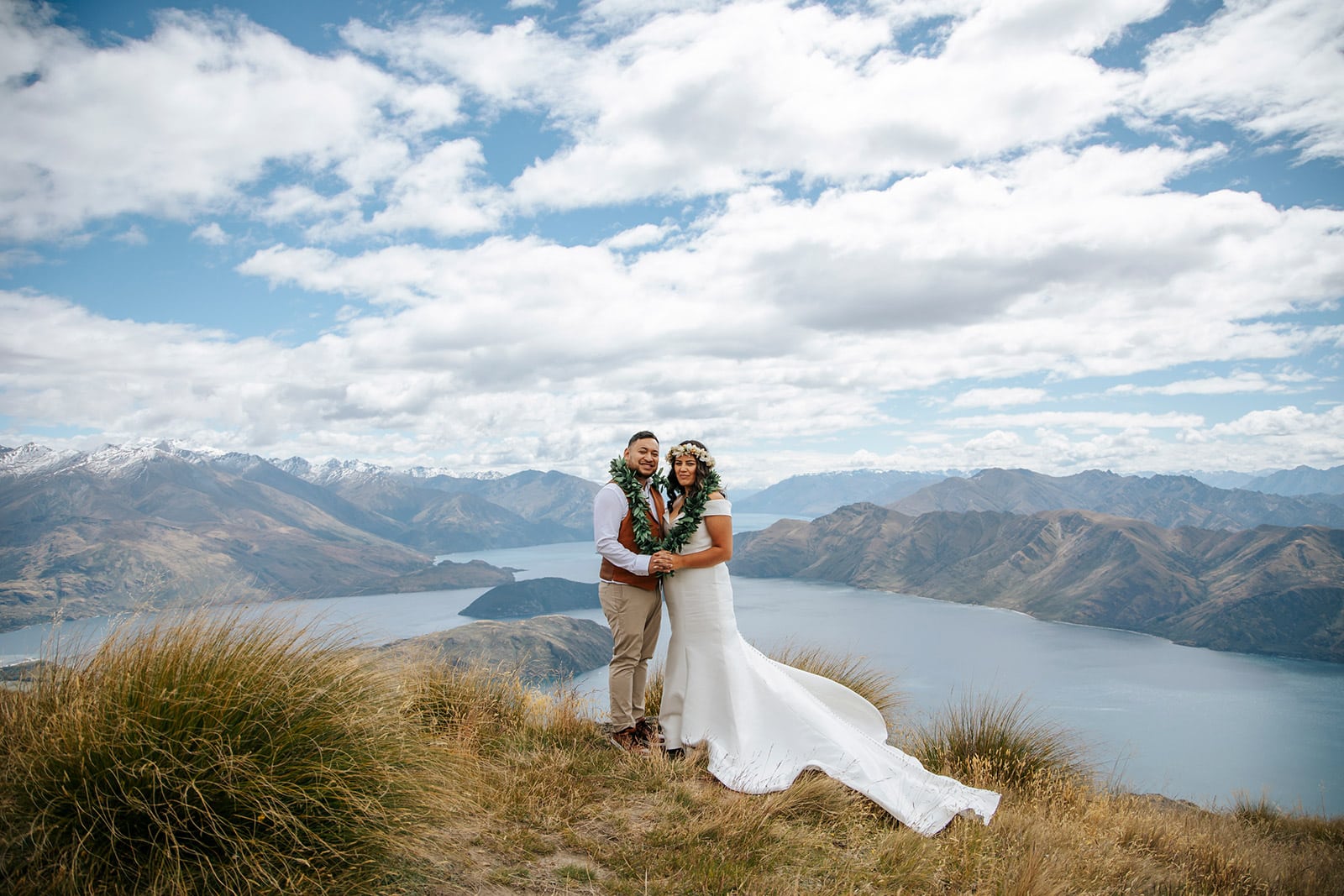 Mountain Wedding at Coromandel Peak in Queenstown New Zealand