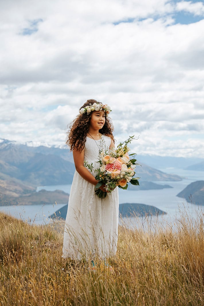Mountain Wedding at Coromandel Peak in Queenstown New Zealand