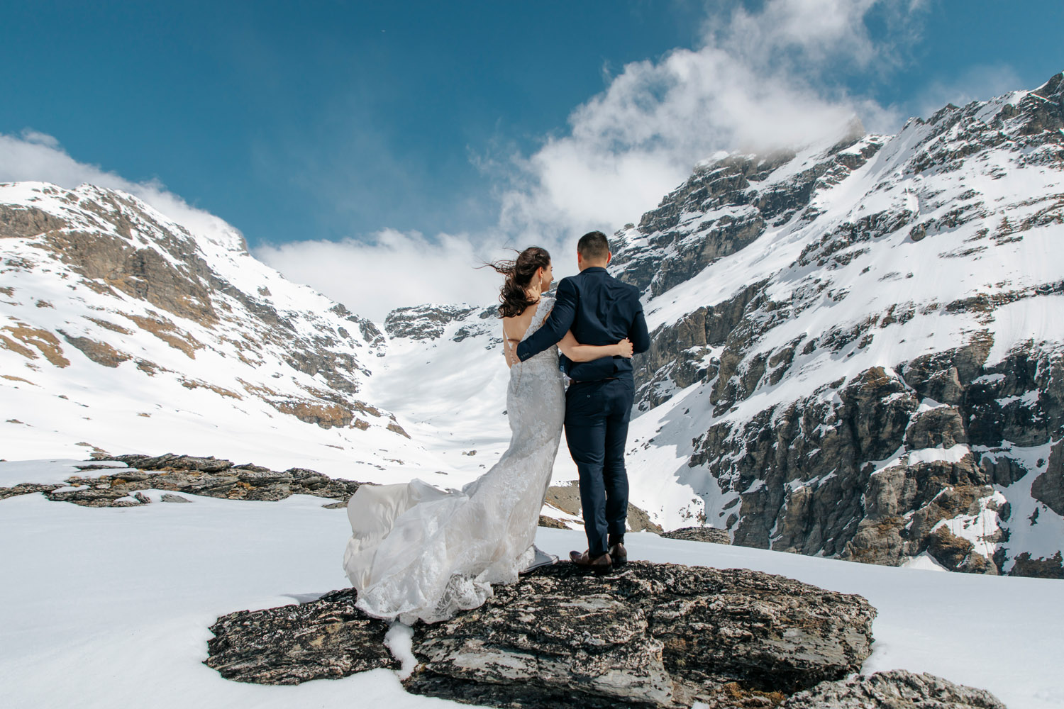 Heli Wedding on The Glaciers Queenstown