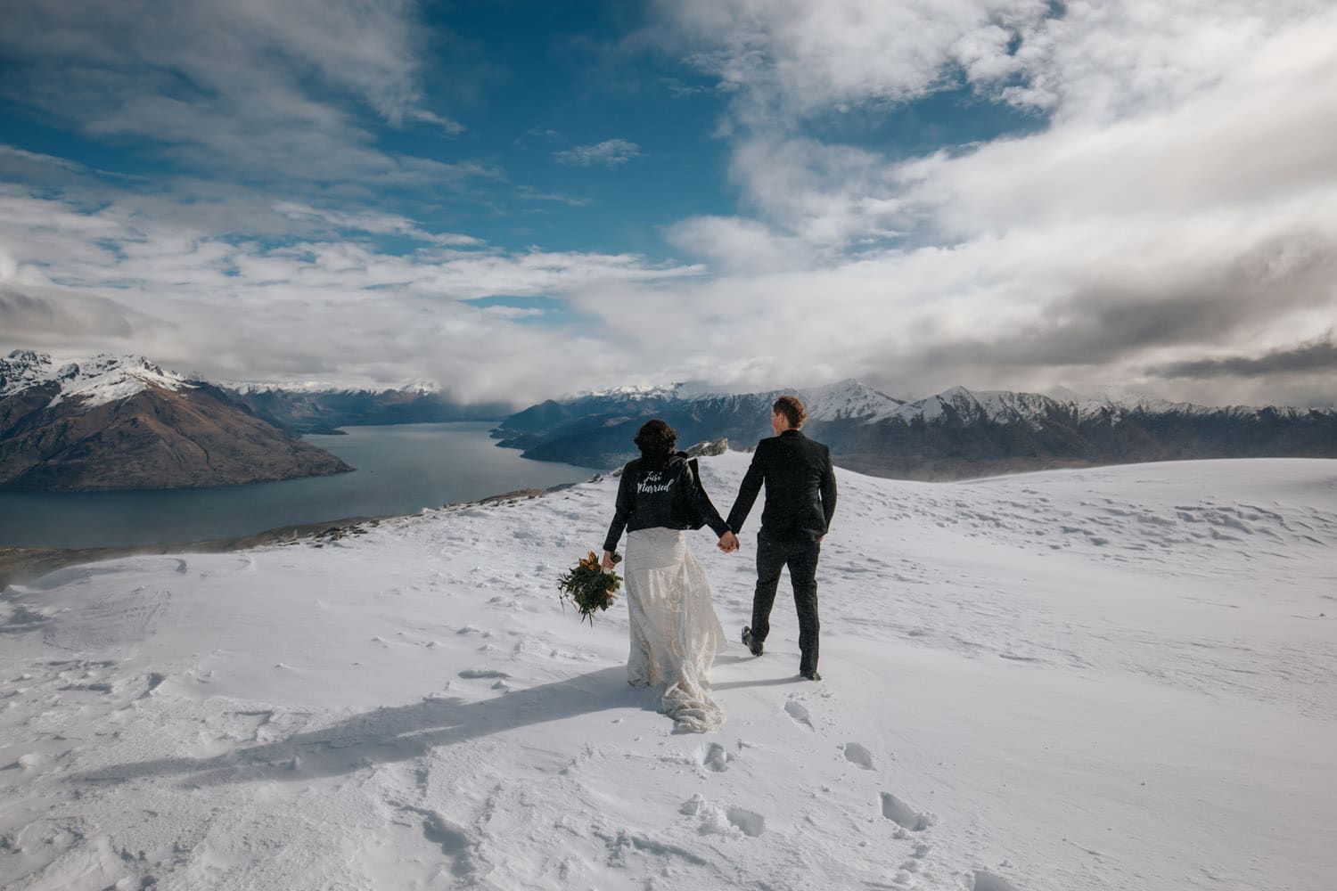 Heli Wedding on The Remarkables