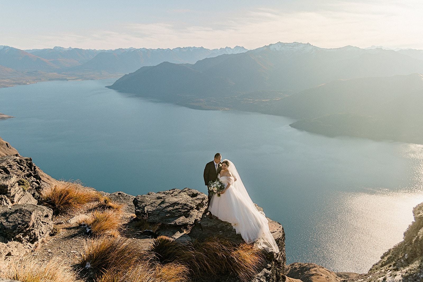 Wedding with Helicopter in Queenstown