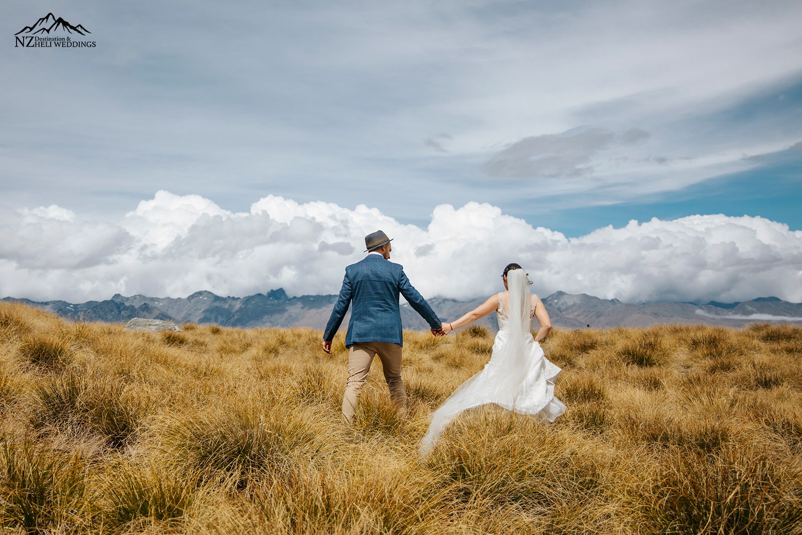 Queenstown Wedding with helicopter