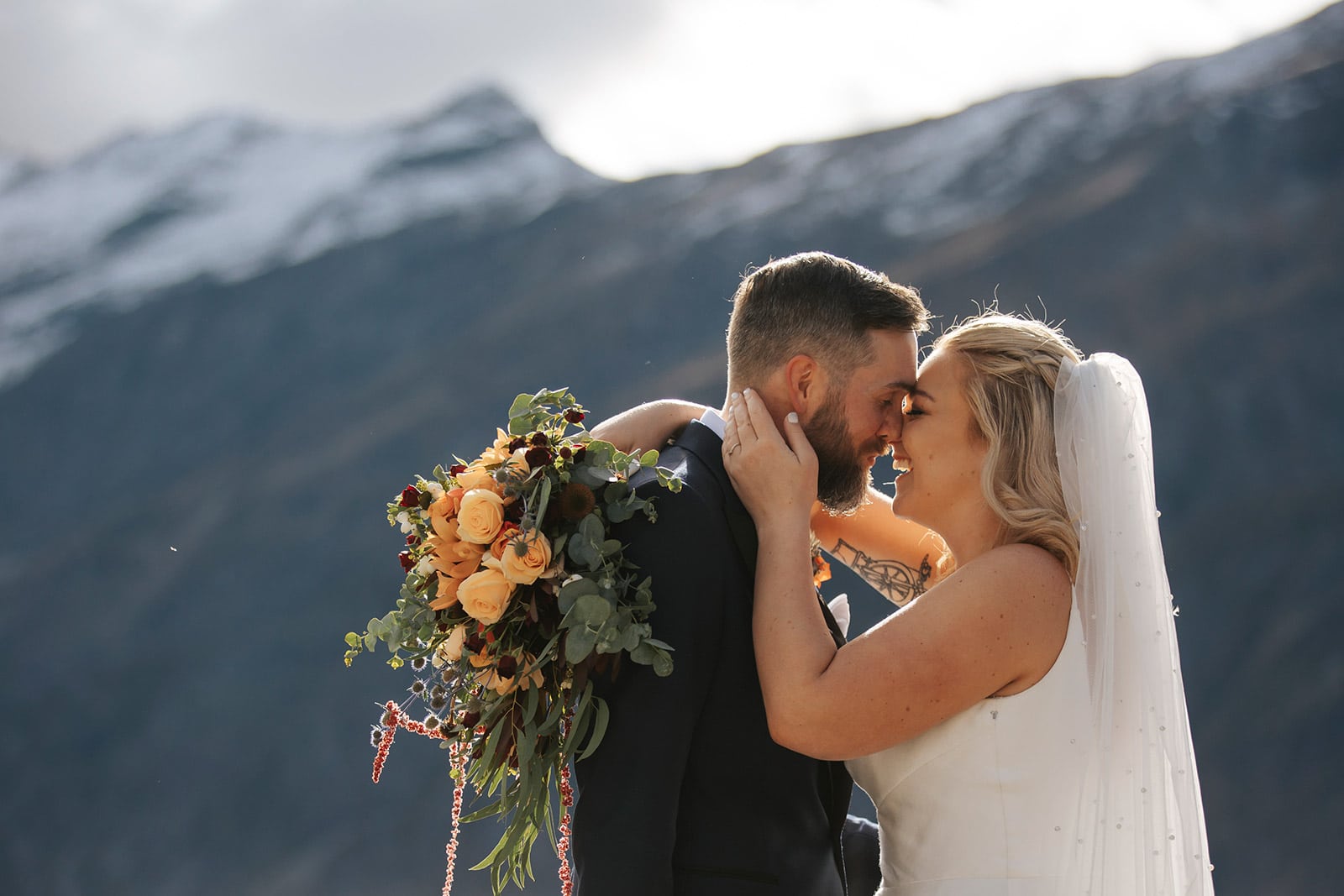 Lochnagar Heli Wedding Queenstown New Zealand