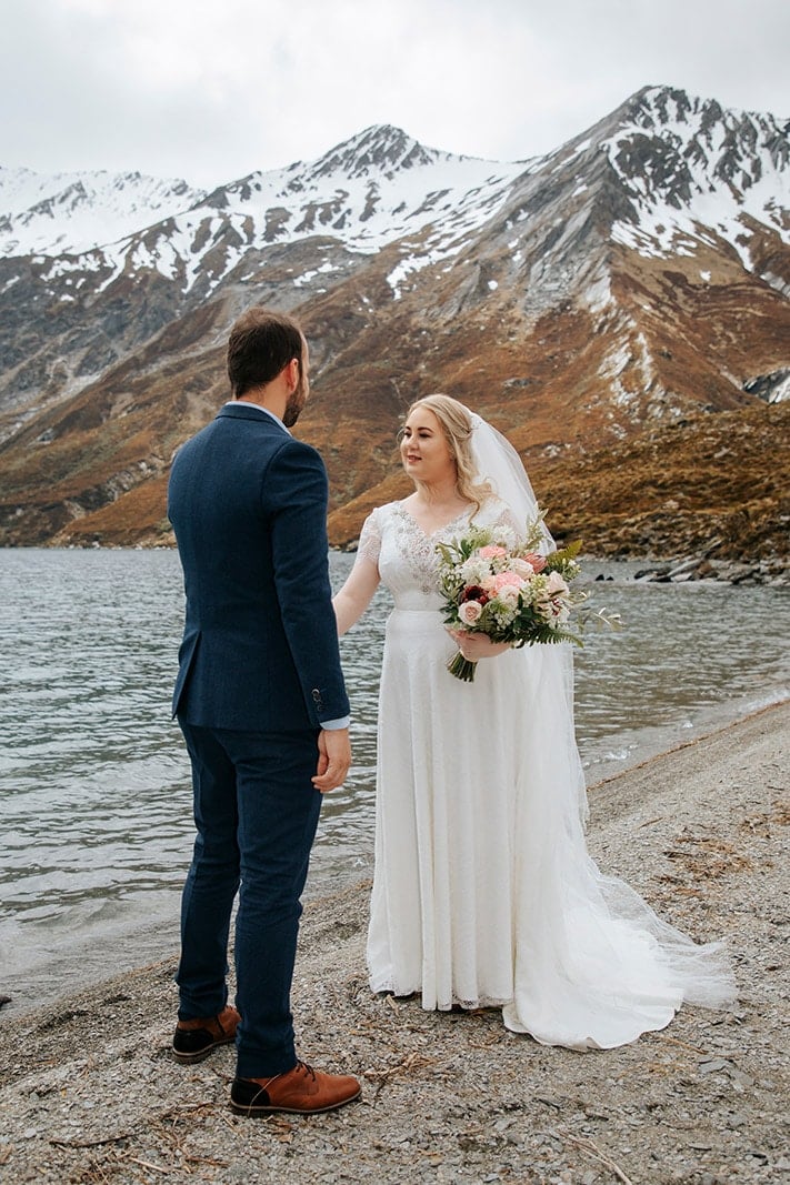 Lochnagar elopement wedding Queenstown New Zealand