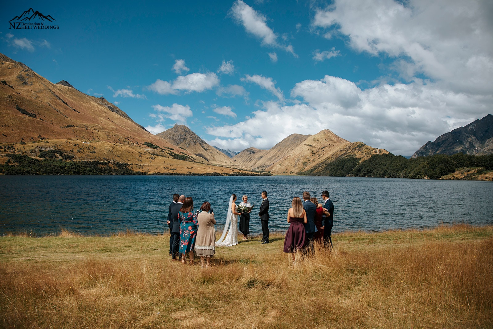 Moke Lake Wedding in Queenstown New Zealand