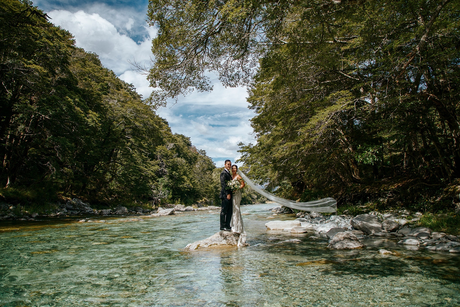 Lochy River Wedding in New Zealand