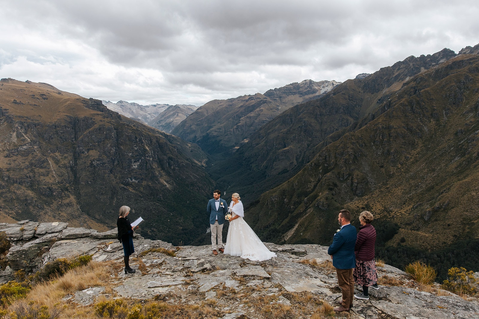 Heli Wedding ceremony New Zealand