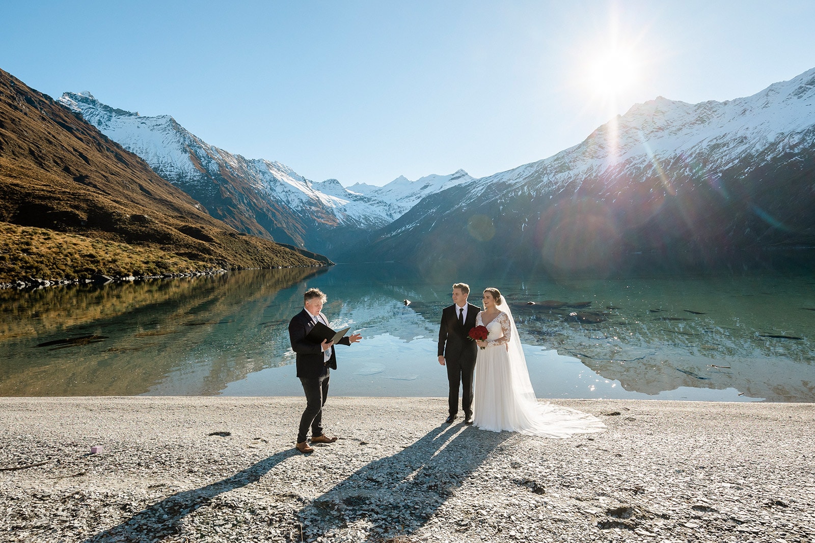 Winter wedding at Lochnagar Queenstown New Zealand
