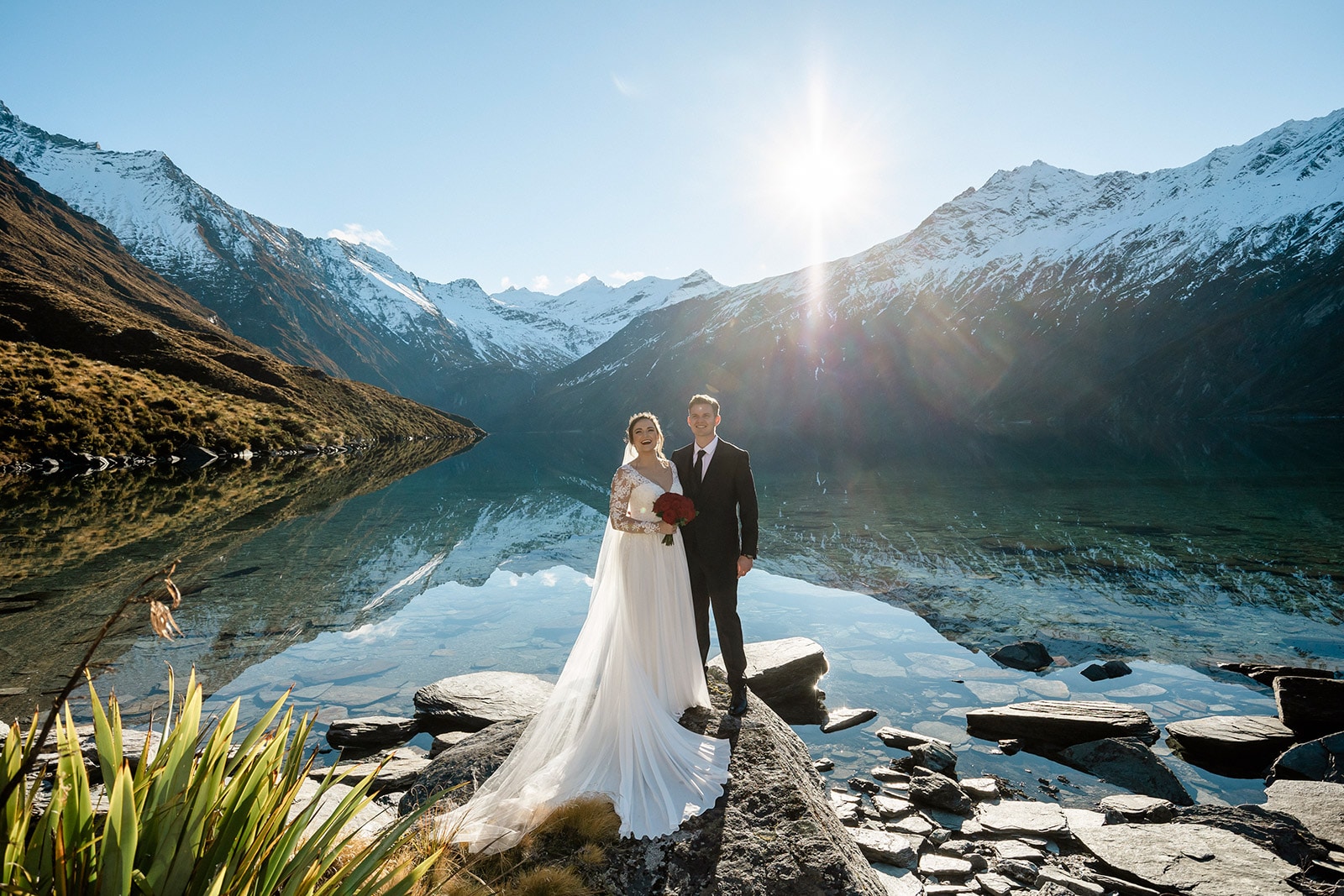 Winter wedding at Lochnagar Queenstown New Zealand