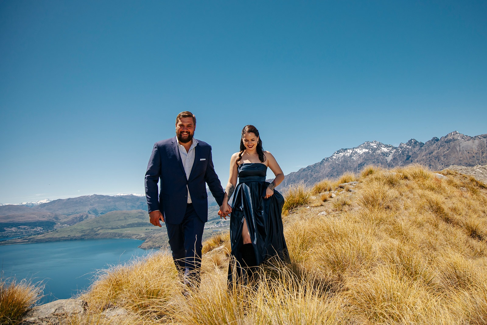 Maori wedding on Bayonet Peak. in Queenstown NZ
