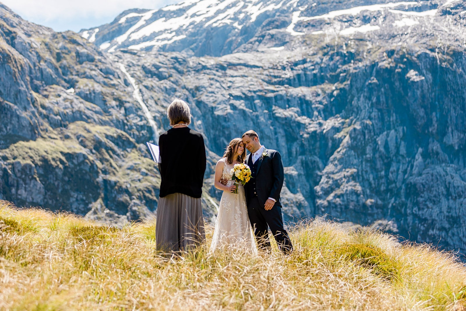 Luxury Heli Wedding at Lake Quill Queenstown