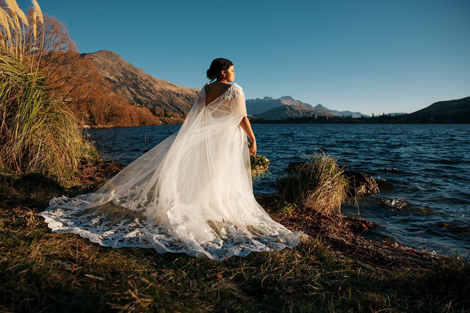 Queenstown Autumn Wedding with Helicopter