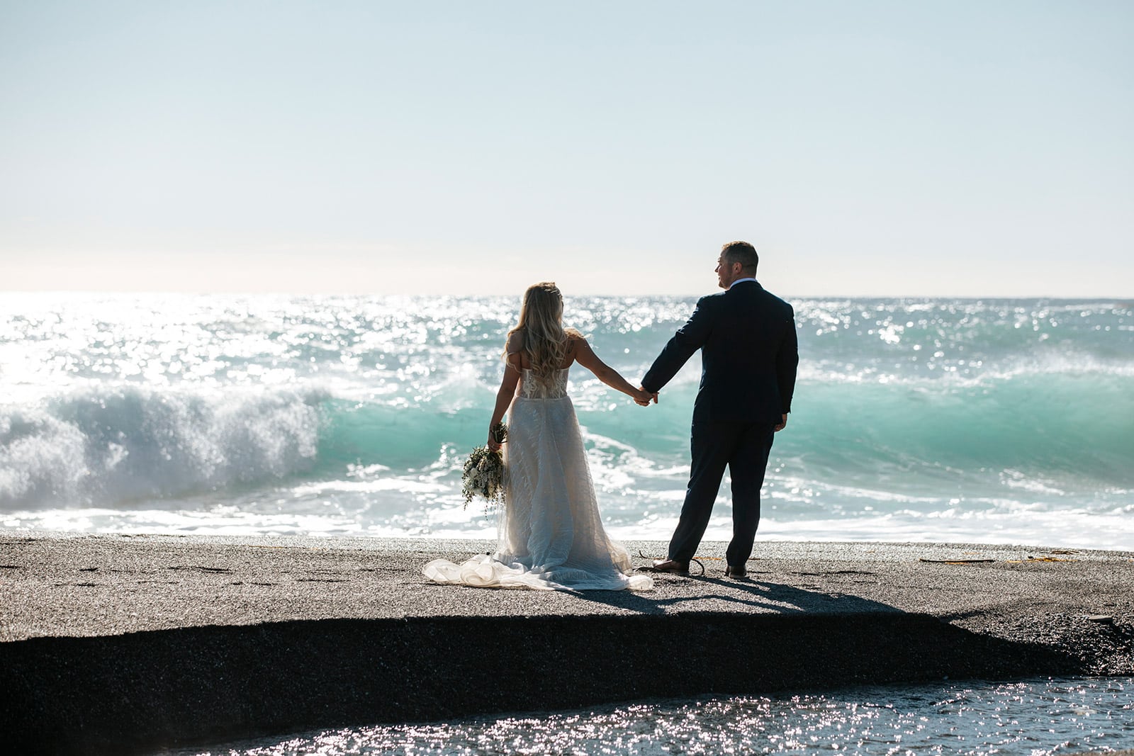 Exclusive Heli Elopement in Queenstown and Milford Sounds beach