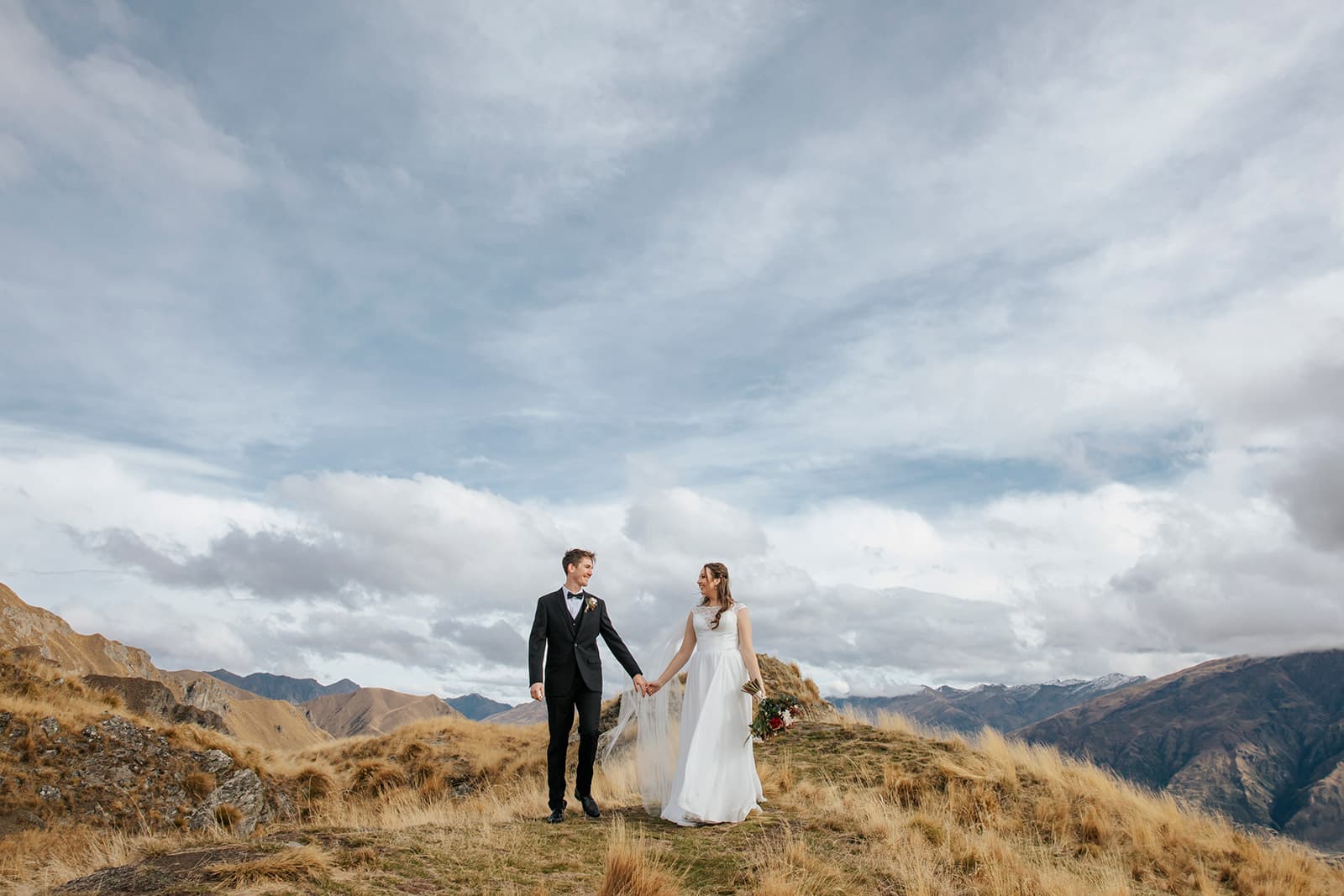 Wanaka Heli Wedding on Coromandel Peak Mt Roy