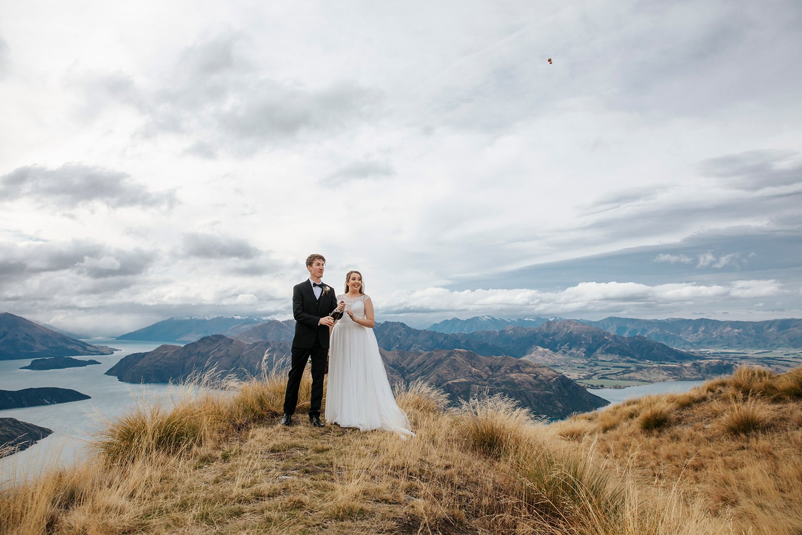 Wanaka Heli Wedding on Coromandel Peak Mt Roy