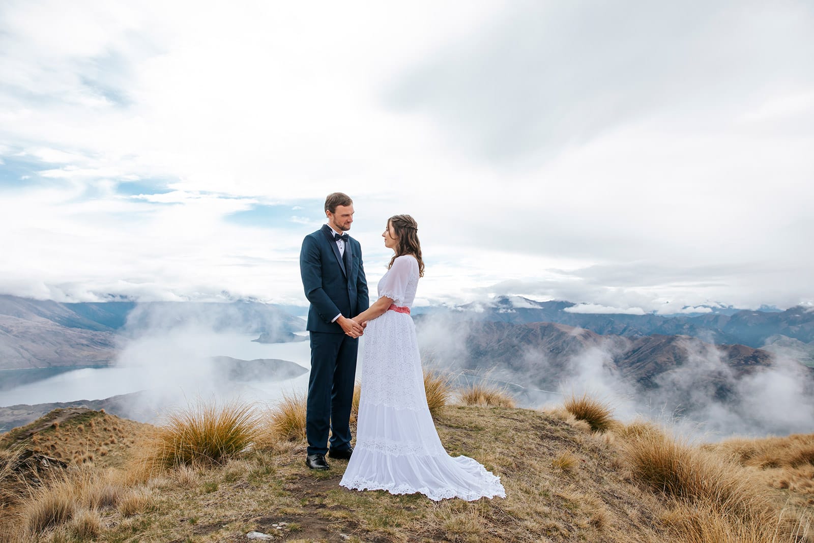 Wanaka Heli Wedding on Coromandel Peak