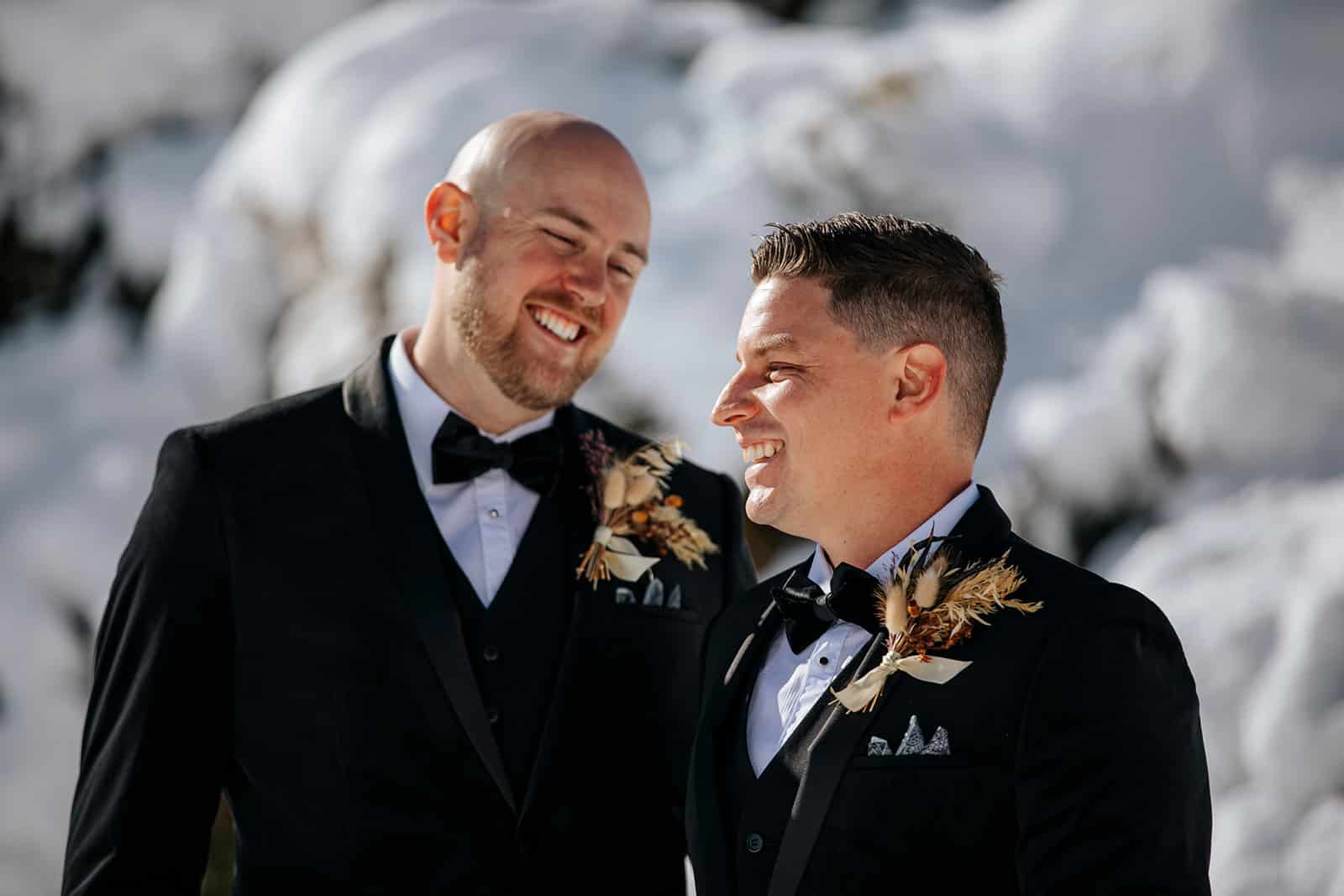 Same sex wedding in Queenstown