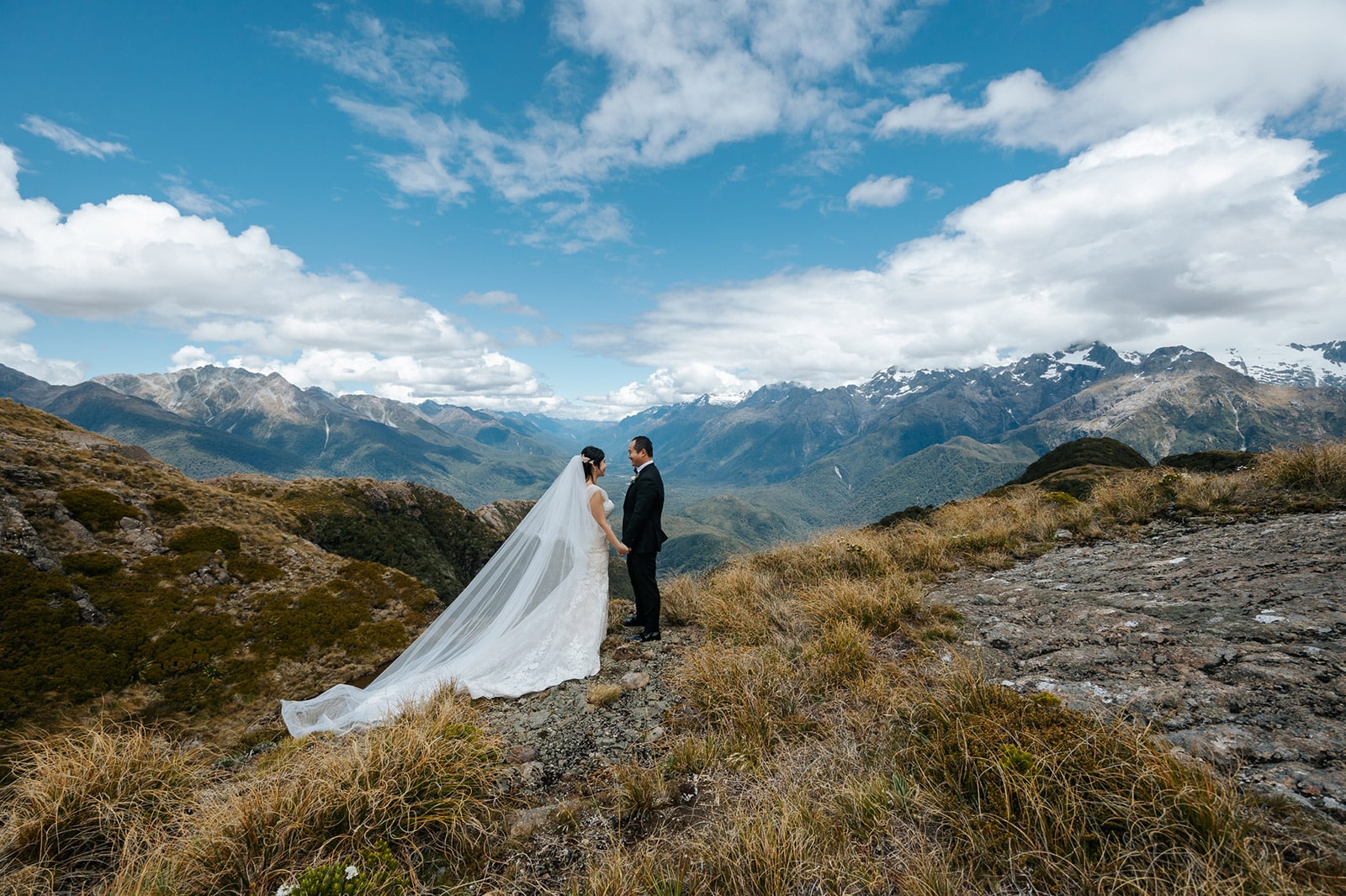 New Zealand Heli Wedding in Fiordland New Zealand