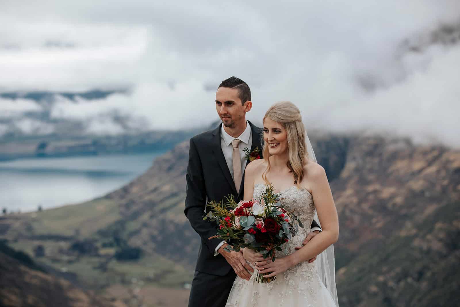 Queenstown Helicopter elopement at Round Hill