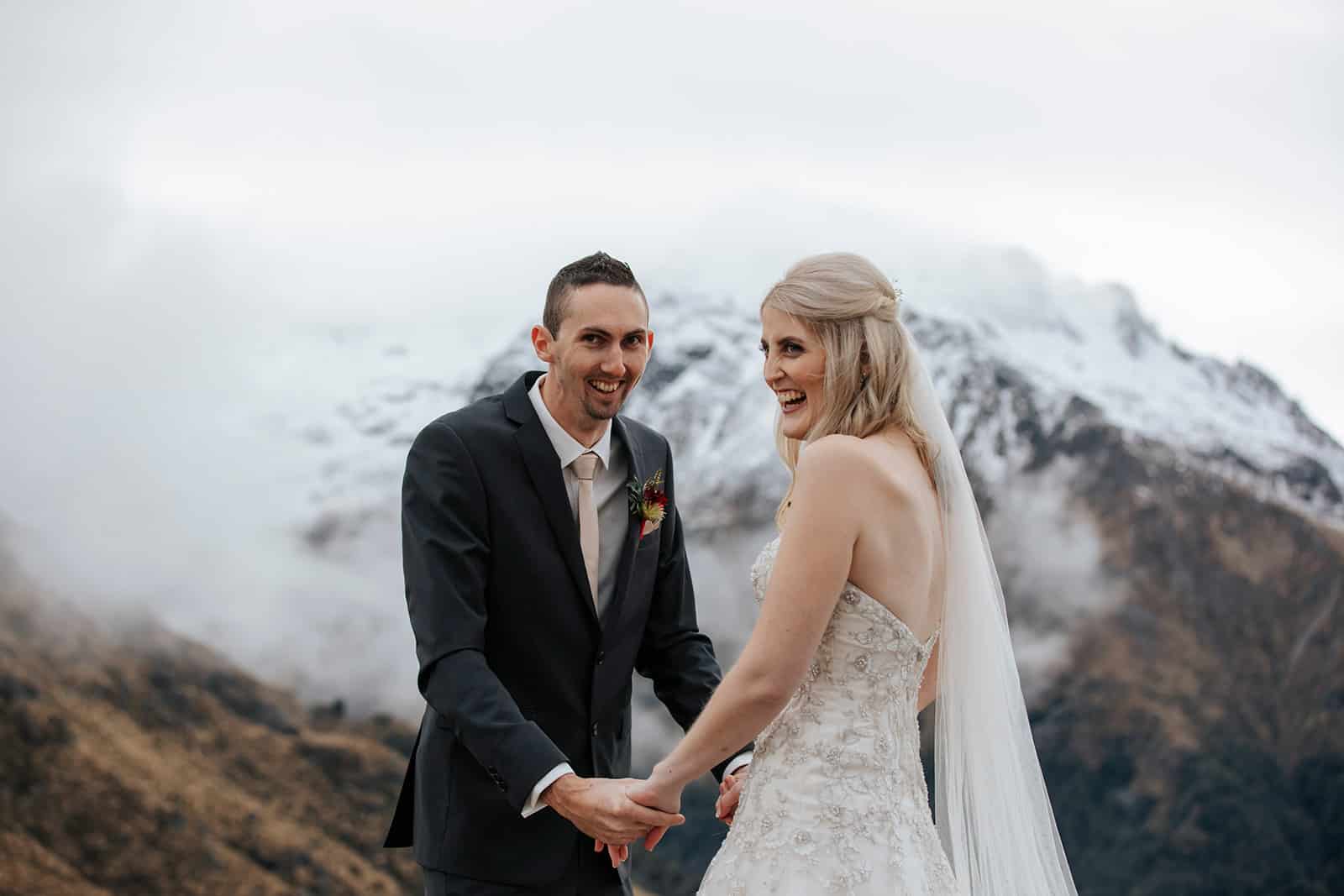 Queenstown Helicopter elopement at Round Hill