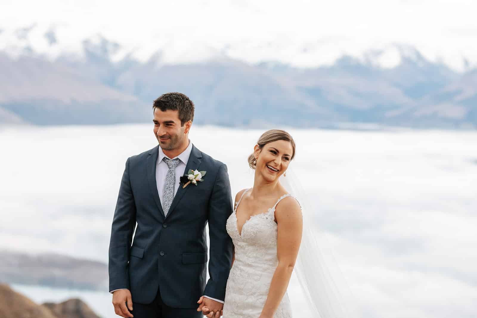 Queenstown Heli Wedding in Winter by Heli Weddings NZ