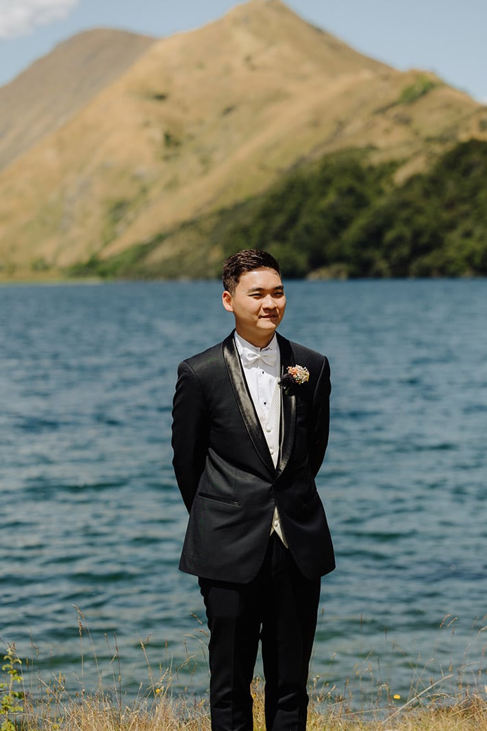 Moke Lake Wedding ceremony Queenstown New Zealand