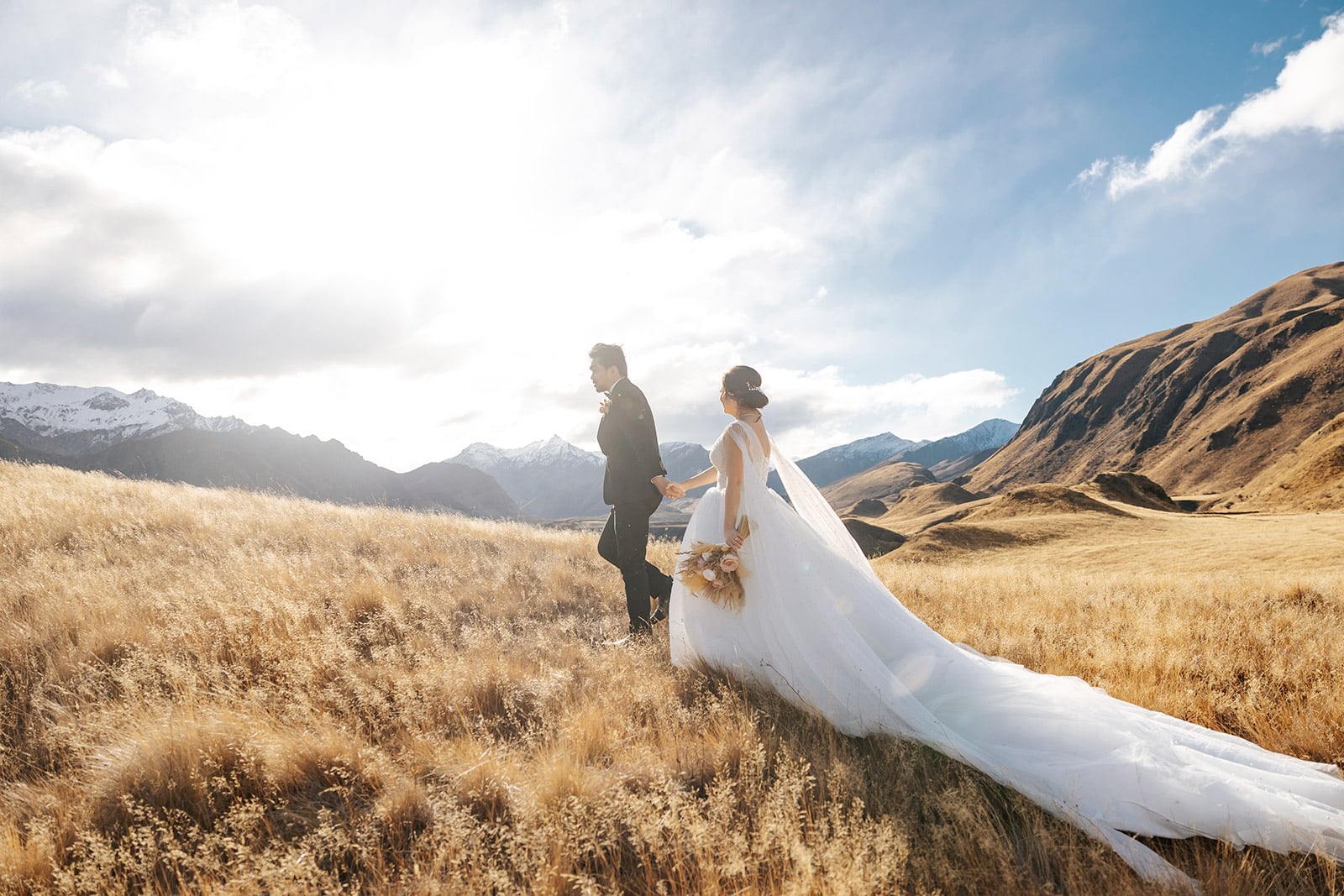 Queenstown Heli wedding, New Zealand